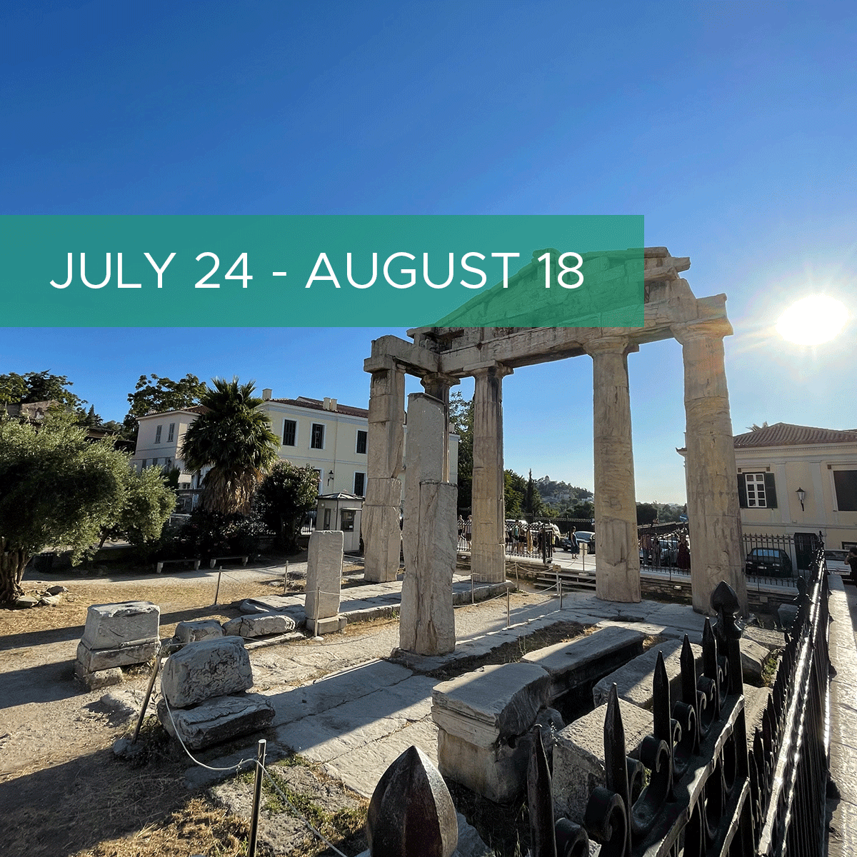 2023 Greece Study Abroad Program for Grade 11-12's