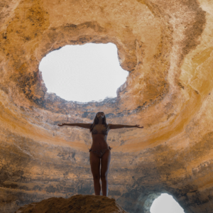 Benagil Cave in the Algarve, Portugal