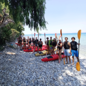 SEA KAYAKING, KALAMATA