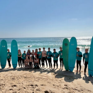 SURFING IN NAZARÉ