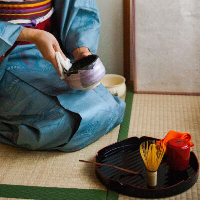 Tea Ceremony in Kimono